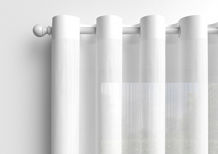 Casoria Voile, White Horizon - Made to Measure Curtains - Image 13